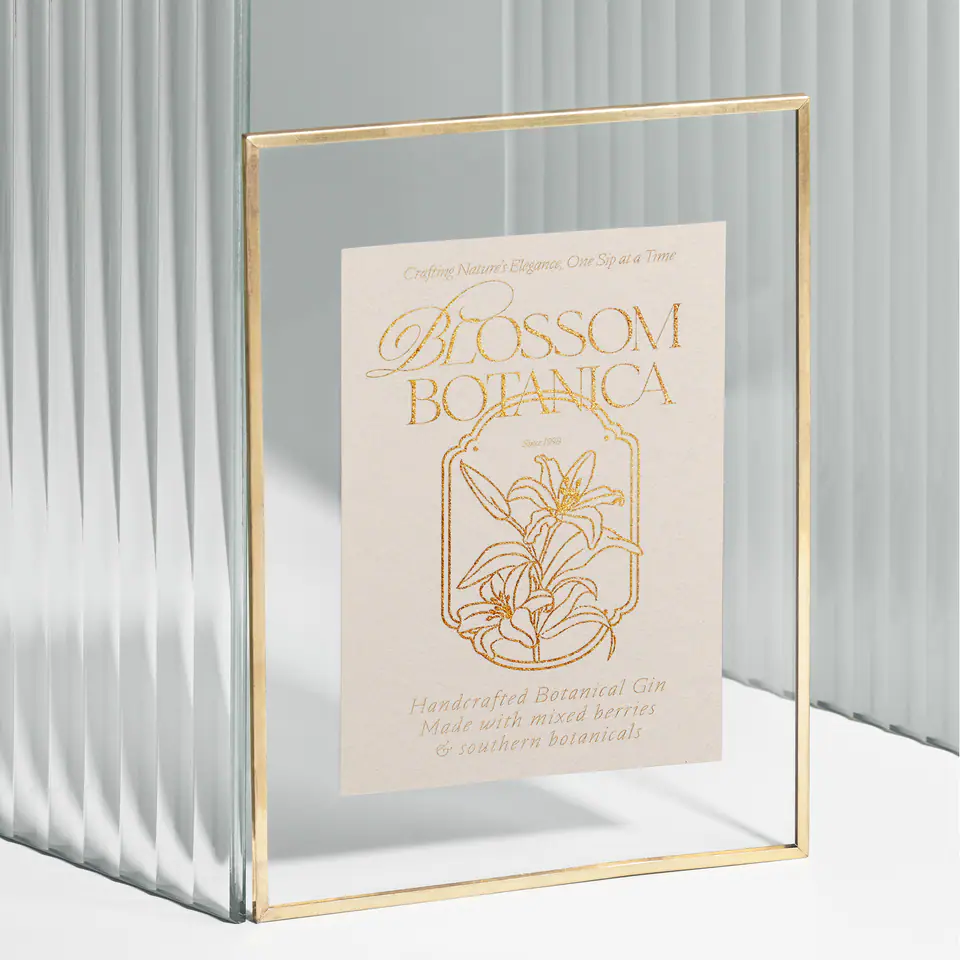 Blossom Botanica, Gin Branding & Packaging Design: image 7 of 12