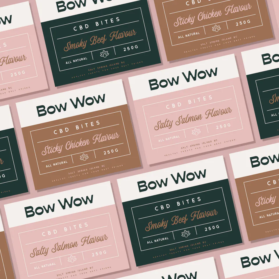 Bow Wow, CBD Dog Treats · Branding: image 9 of 14