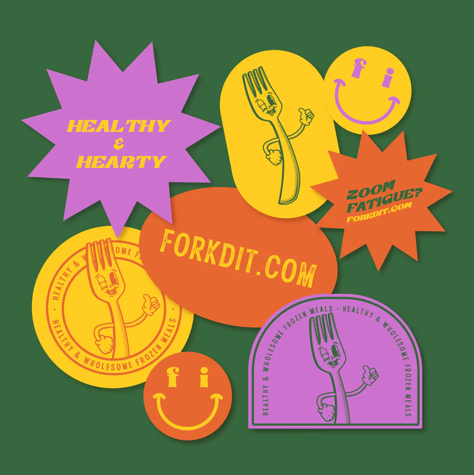 Fork’d It, Healthy Frozen Meals · Branding: image 2 of 11