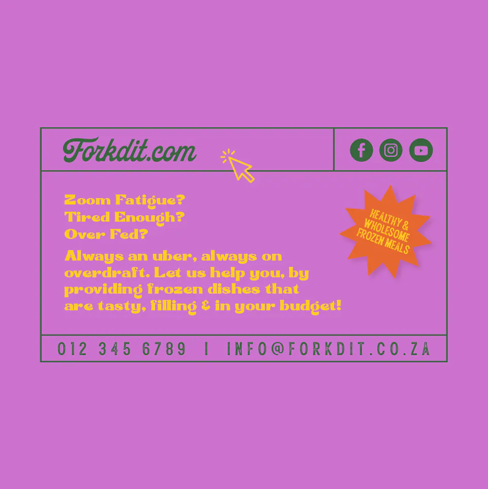 Fork’d It, Healthy Frozen Meals · Branding: image 11 of 11