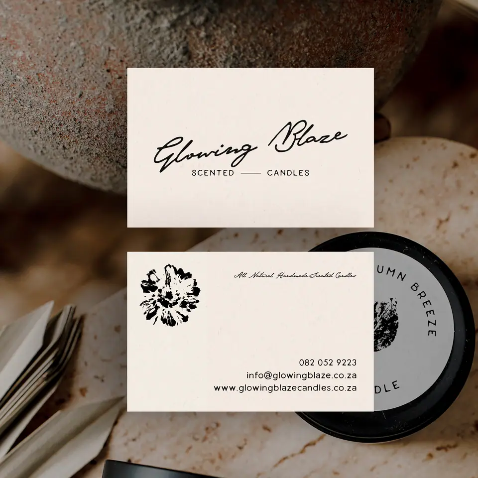Glowing Blaze, Scented Candles · Branding: image 3 of 10