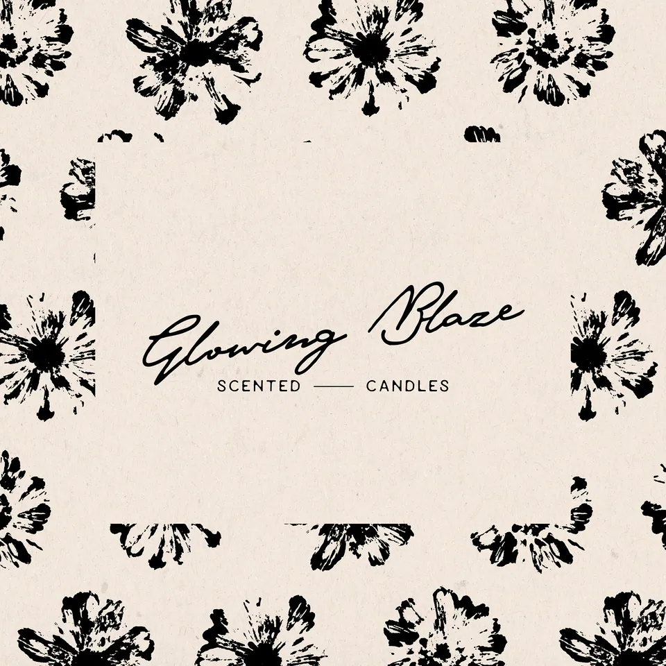 Glowing Blaze, Scented Candles · Branding: image 6 of 10