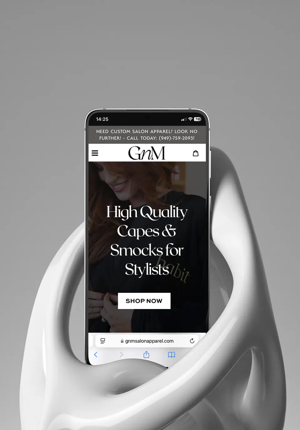 GnM Salon Apparel, Rebranding: image 4 of 6