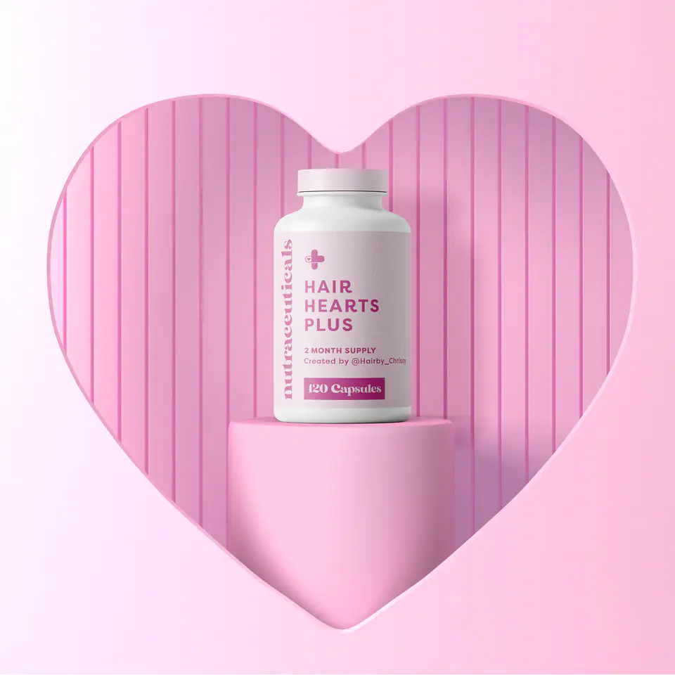 Hair Heart Max Plus, Branding & Packaging Design: image 3 of 13