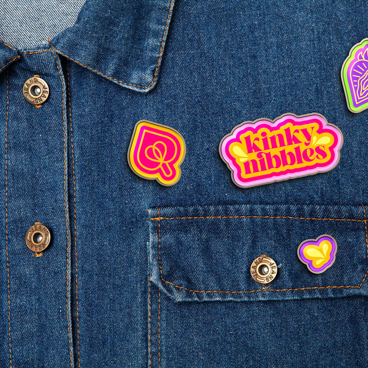 Kinky Nibbles Waffle House — Branding
