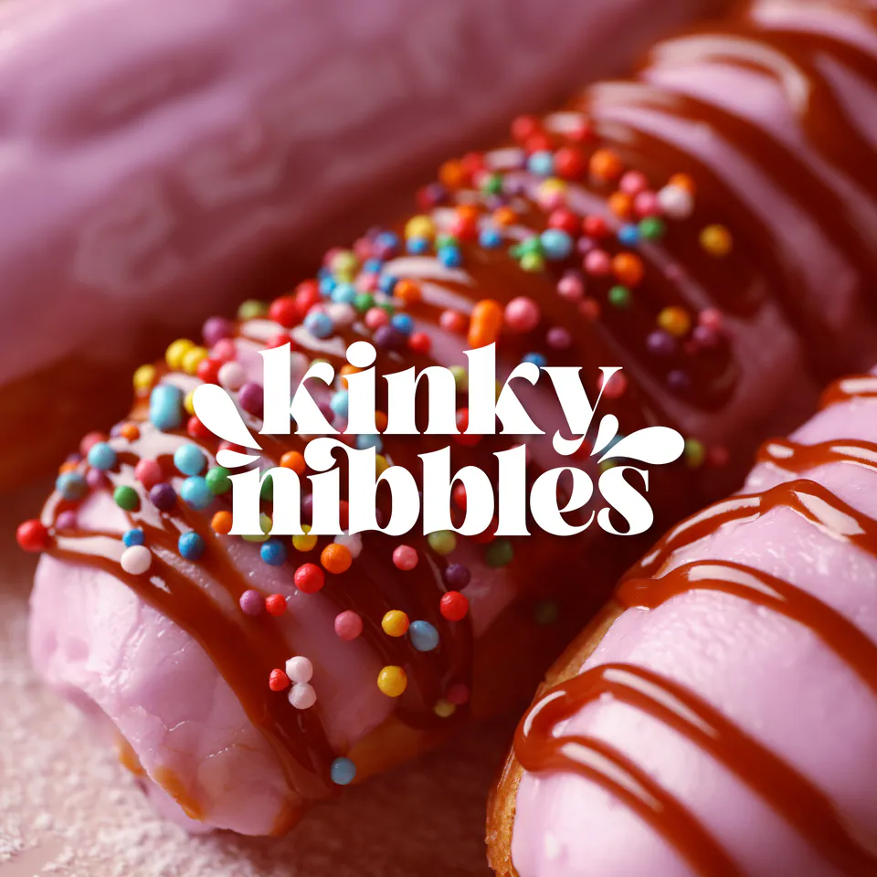 Kinky Nibbles Waffle House, Branding: image 10 of 21