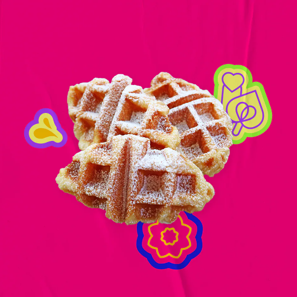 Kinky Nibbles Waffle House, Branding: image 15 of 21