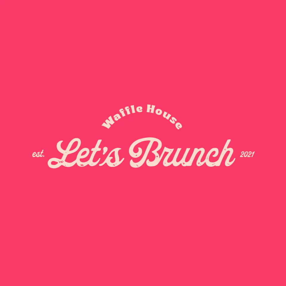 Let’s Brunch, Waffle House Branding · Passion Project: image 4 of 9