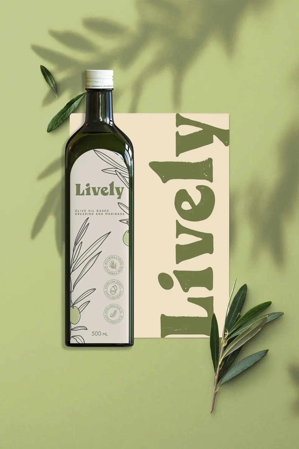 Lively, Olive oil based marinade: image 1 of 5