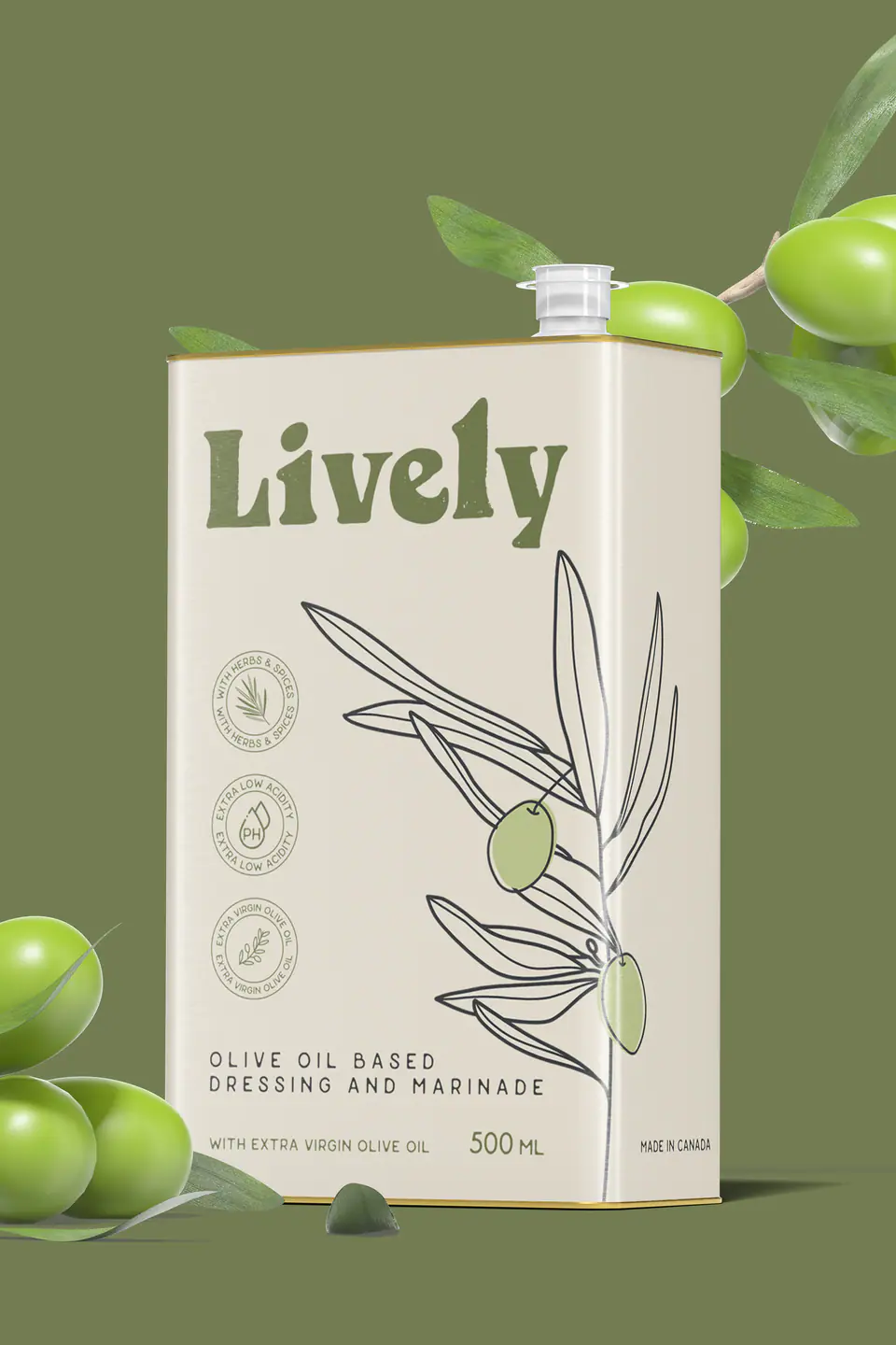 Lively, Olive oil based marinade: image 3 of 5