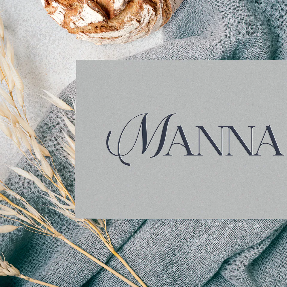 Manna, Dough of Life · Baked Good Branding: image 1 of 8