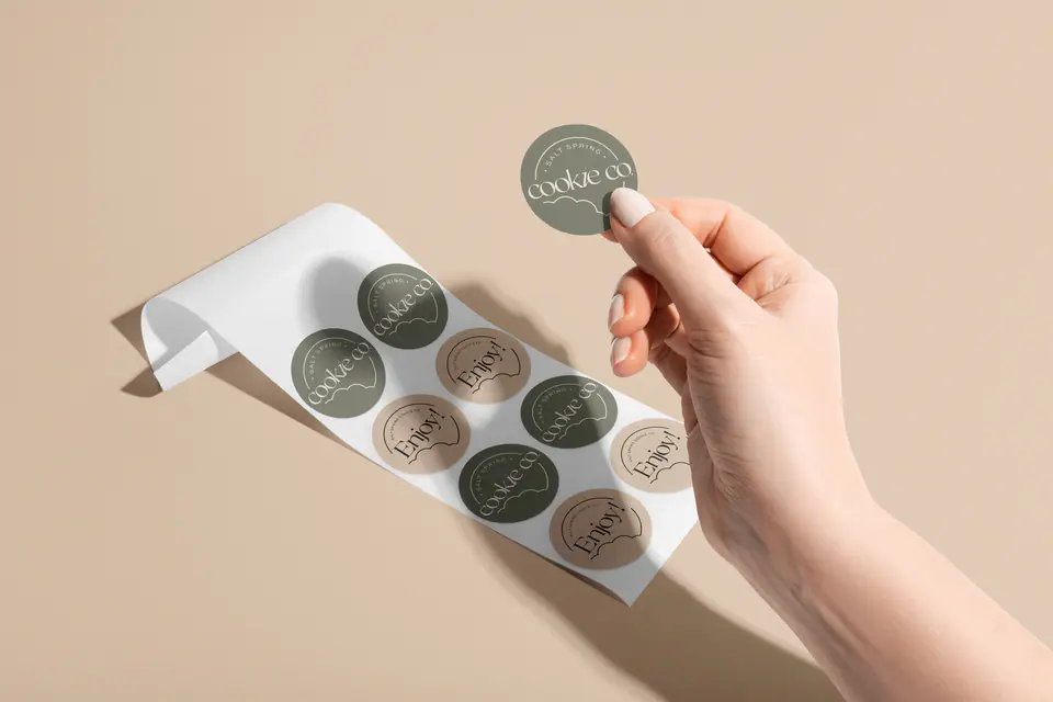 Salt Spring Cookie Company, Logo Design & Branding: image 17 of 18